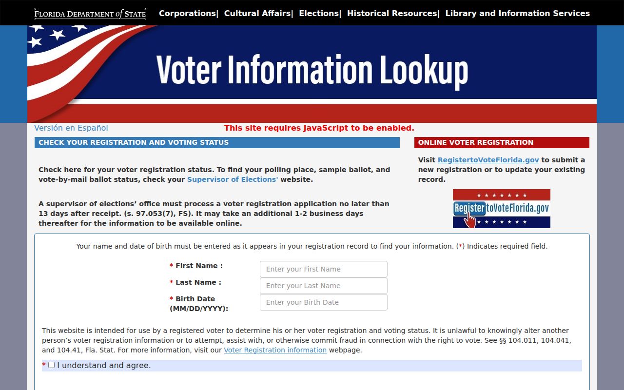 North Miami Beach residents directory Florida voter lookup