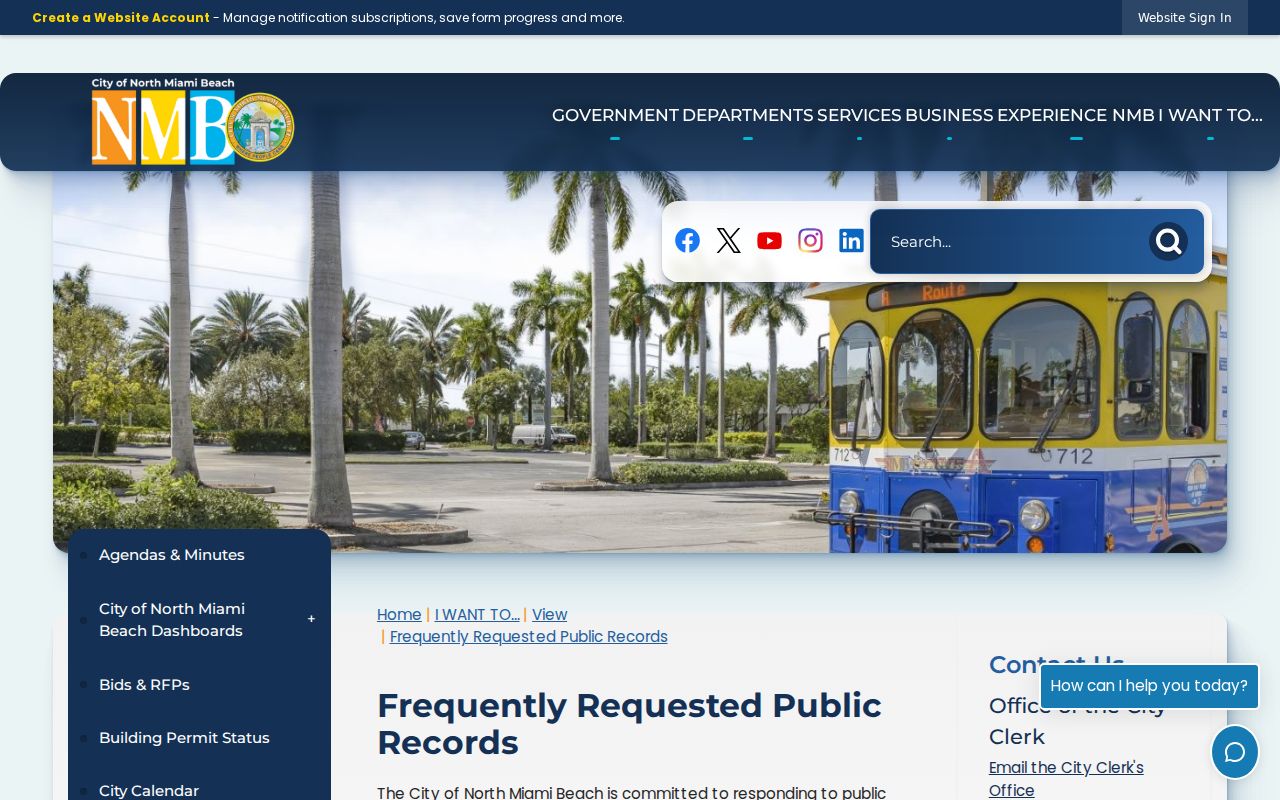North Miami Beach residents directory historical genealogy collection