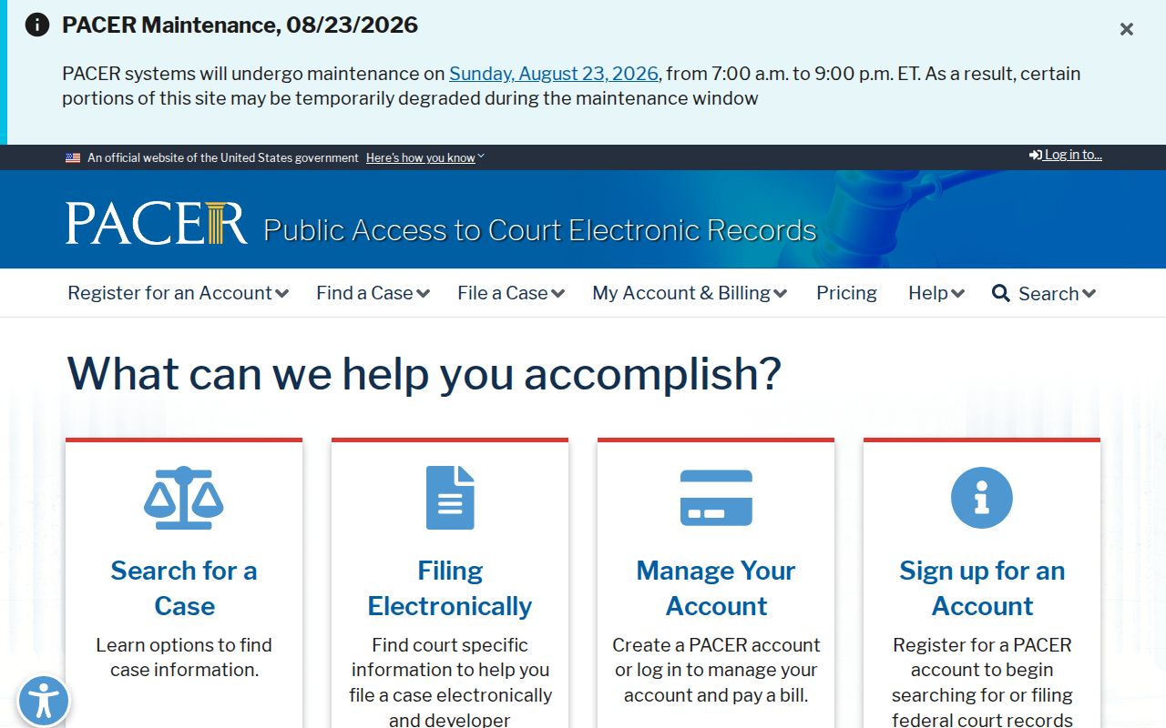 North Miami Beach resident lookup federal court records